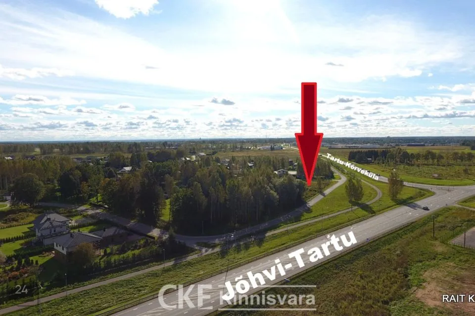 Земля коммерческого назначения, 3112 m² участок в Tartu vald, Raadi alev - фото 4