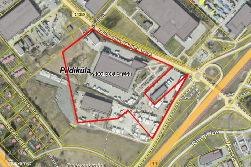Büroo, 500 m² Äripind  -  Rae vald, Pildiküla