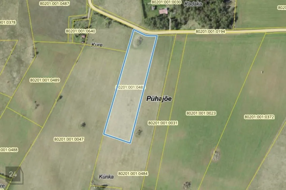 Maatulundusmaa, 57143 m² участок в Jõhvi vald, Pühajõe küla - фото 2