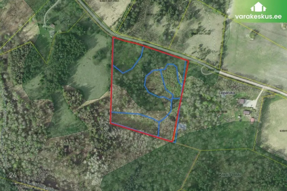 Maatulundusmaa, 23734 m² Maa  -  Hiiumaa vald, Kukka küla - foto 2