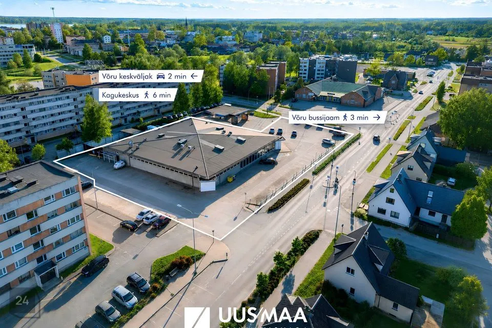 1568 m² Äripind - Võru linn - foto 2