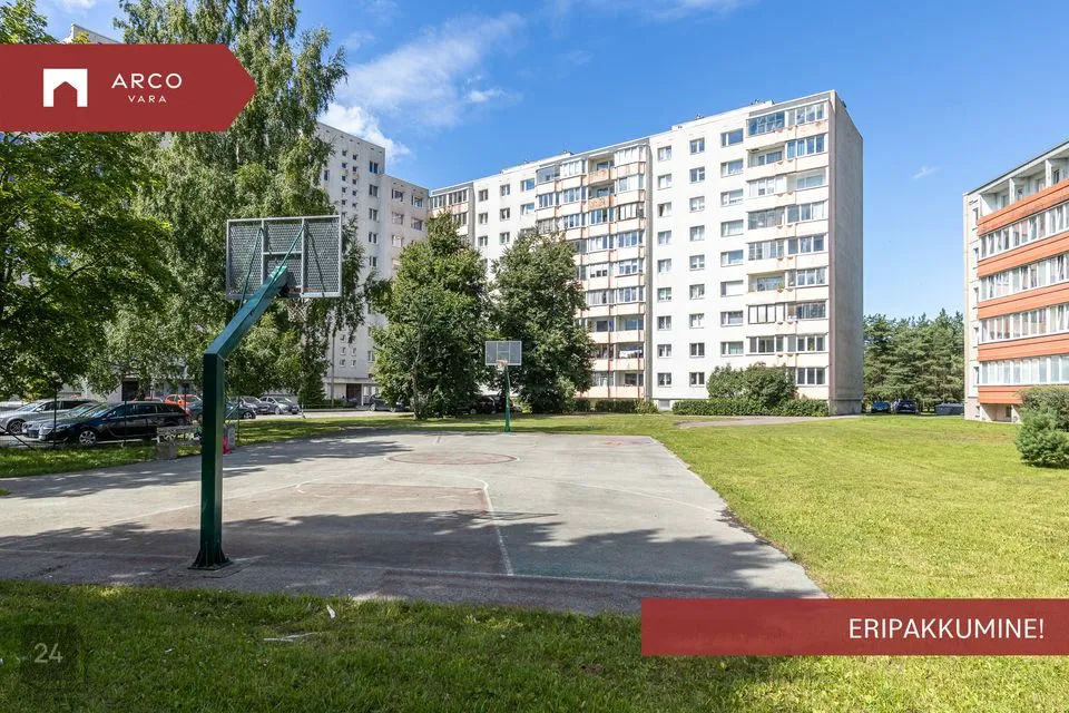 2-toaline Korter  -  Tallinn, Lasnamäe linnaosa