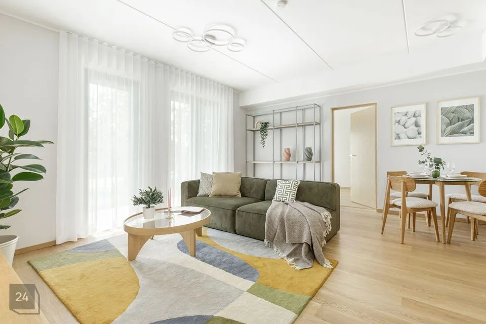 3-room apartment in Tallinn, Haabersti linnaosa