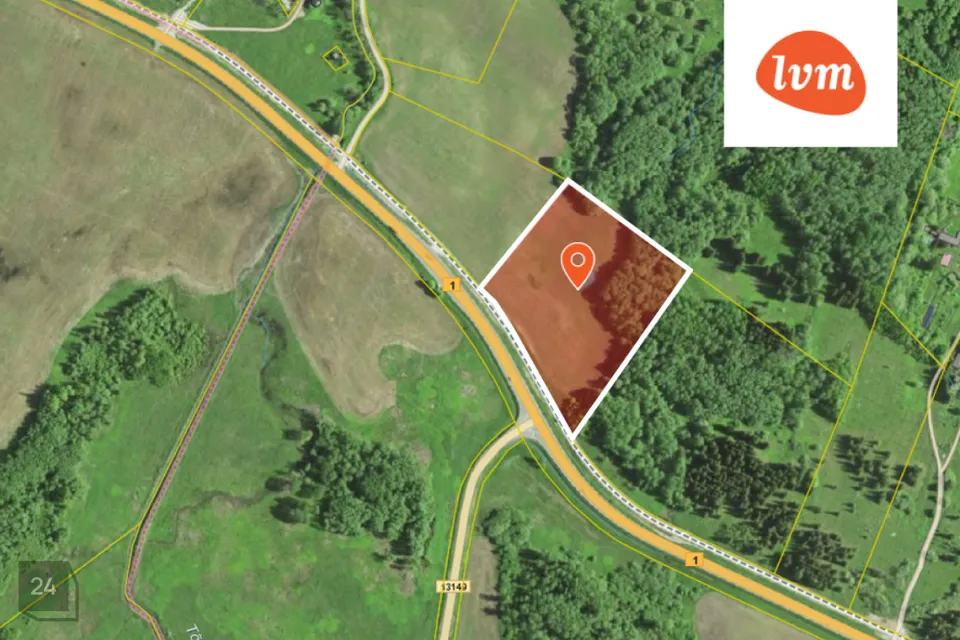 Maatulundusmaa, 24800 m² Maa - Narva-Jõesuu linn, Tõrvajõe küla - foto 2