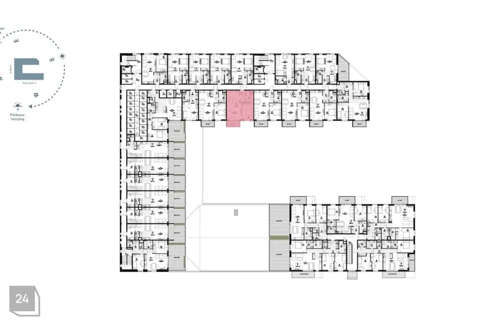 2-toaline Korter  -  Tallinn, Kristiine linnaosa - foto 3