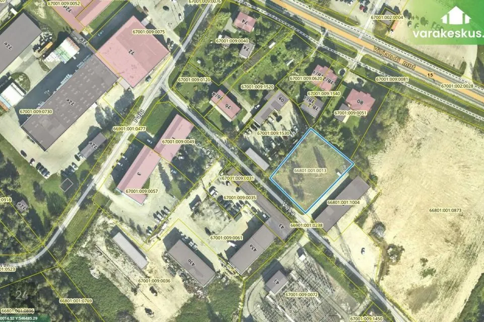 Transpordimaa, 1775 m² Maa  -  Rapla vald, Rapla linn