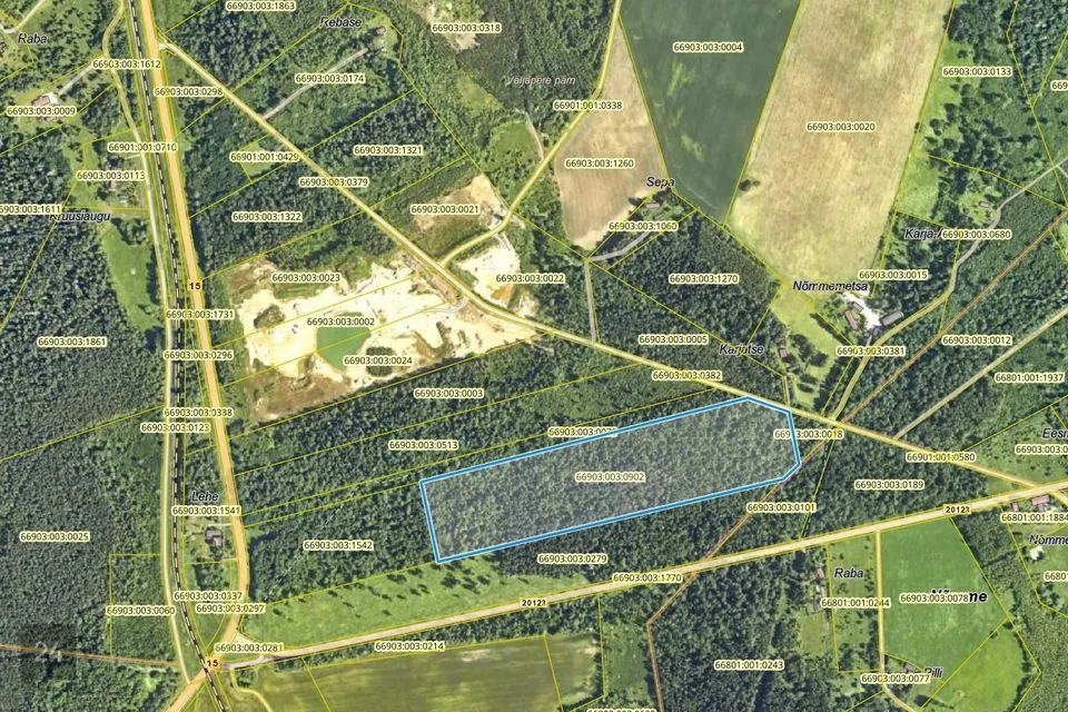 Maatulundusmaa, 100712 m² Maa  -  Rapla vald, Hagudi küla