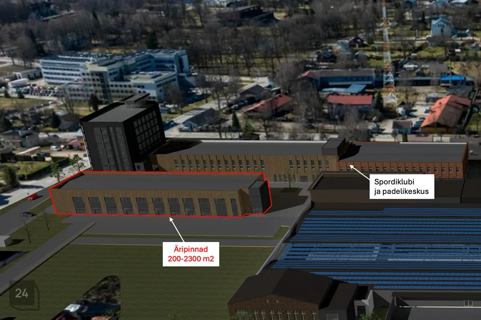 Бюро, 200 m² Бизнес-площадь в Valga vald, Valga linn