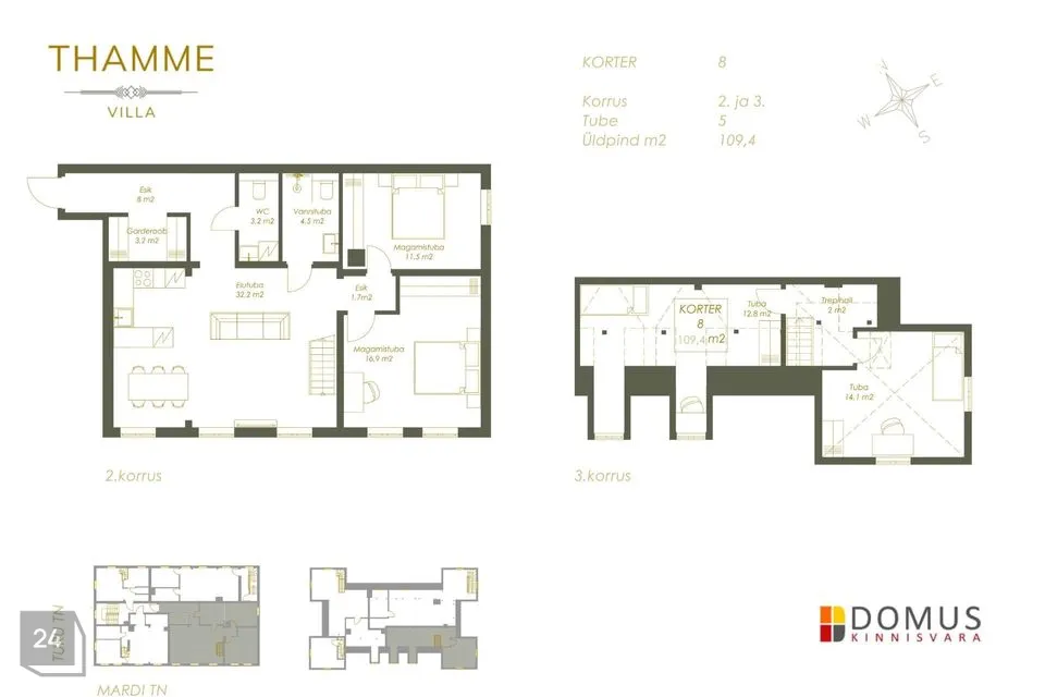 4-toaline Korter - Tallinn, Kesklinna linnaosa - foto 4