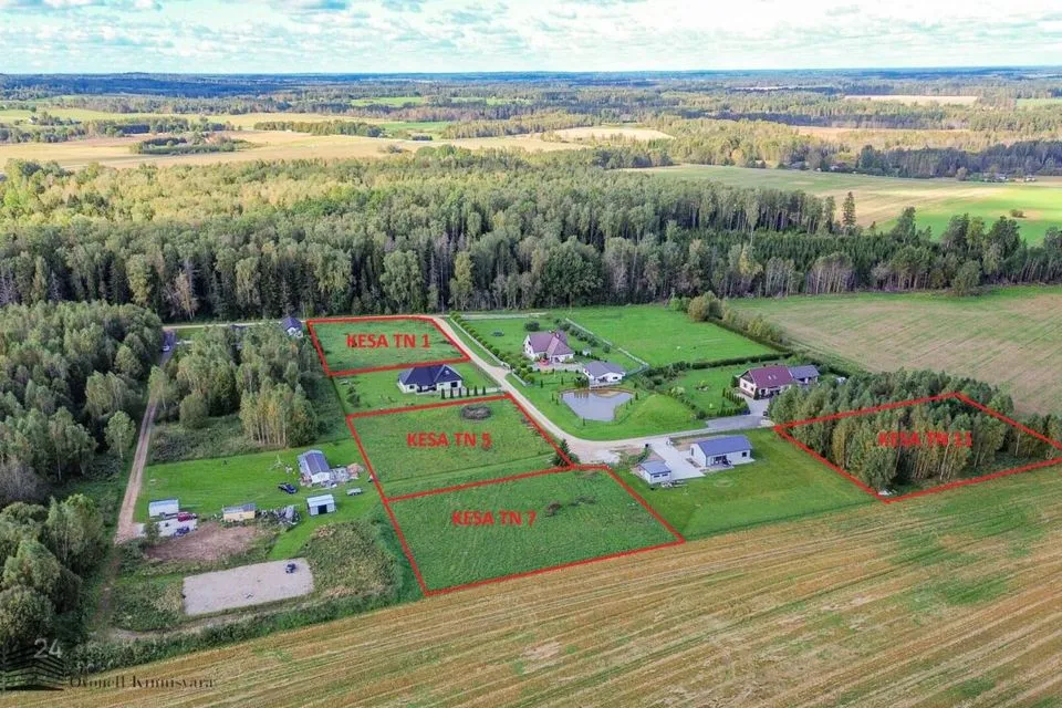 Земля жилой застройки, 3006 m² участок в Kambja vald, Kambja alevik - фото 3