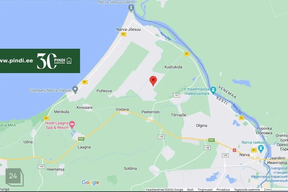 Elamumaa, 1057 m² Maa  -  Narva linn - foto 5