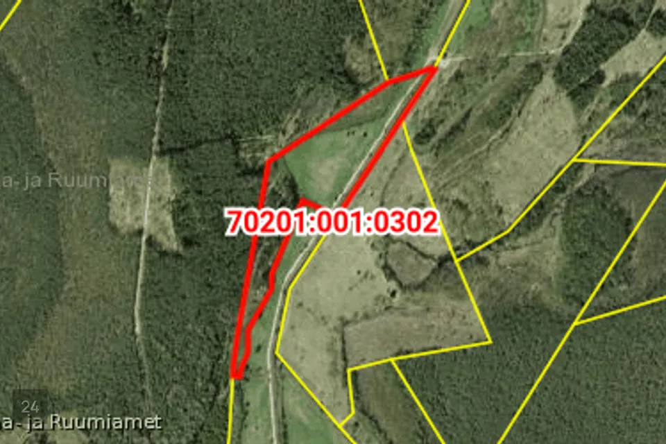 Maatulundusmaa, 48200 m² участок в Vinni vald, Viru-Kabala küla
