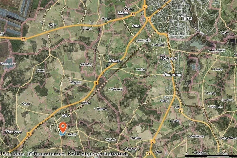 Maatulundusmaa, 99879 m² Maa  -  Nõo vald, Nõo alevik - foto 4