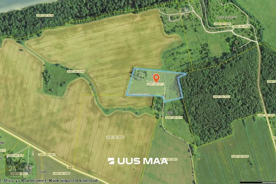 Maatulundusmaa, 51405 m² Maa - Jõhvi vald, Saka küla - foto 4