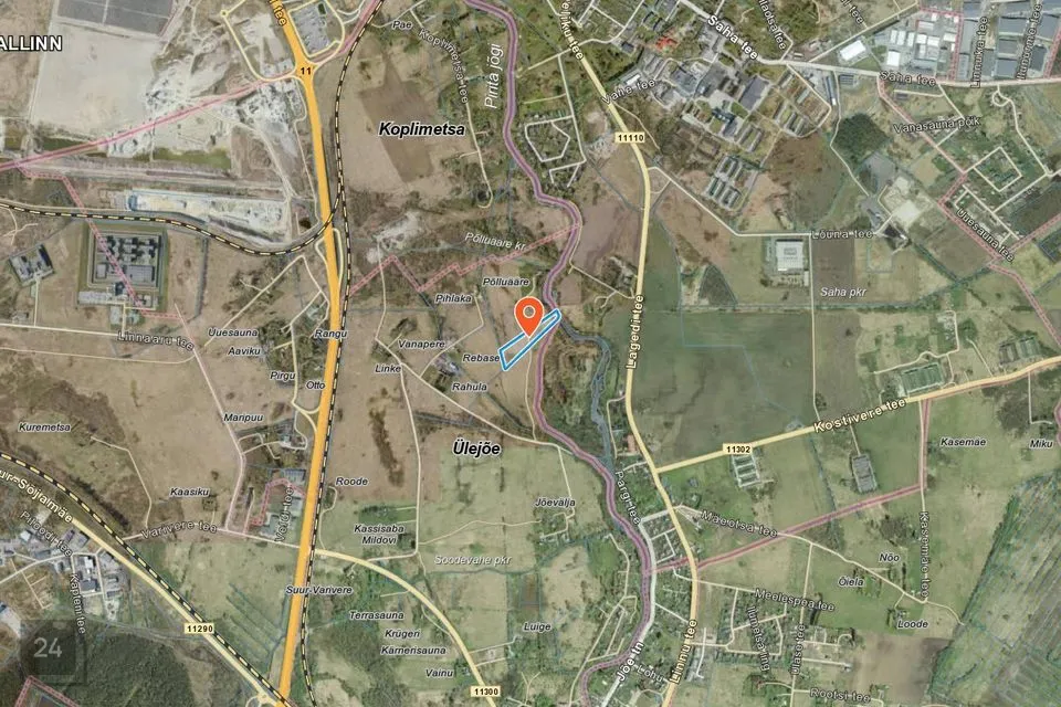 Maatulundusmaa, 15793 m² Maa  -  Rae vald, Ülejõe küla - foto 5