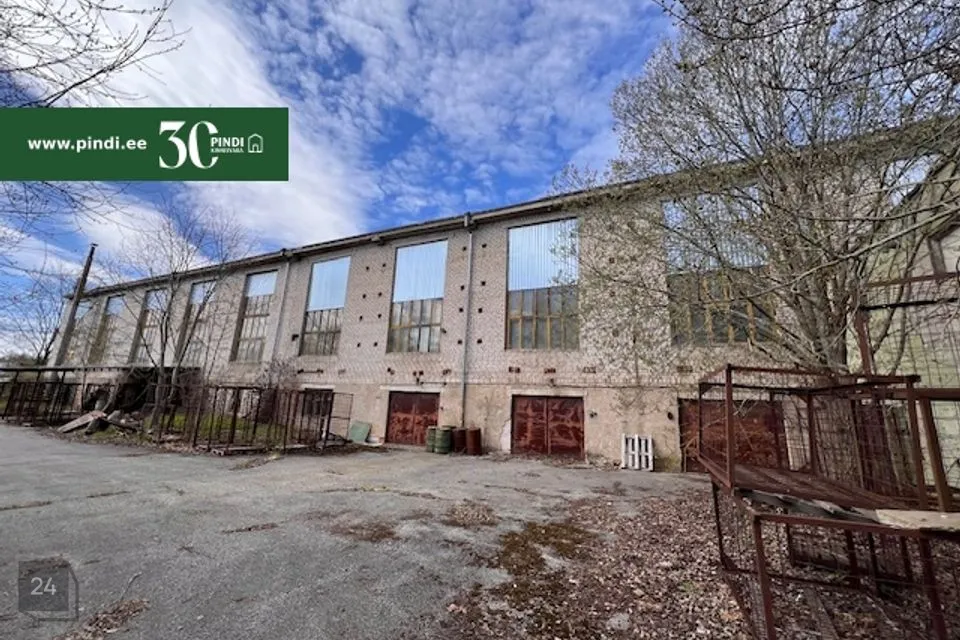 Ladu või Tootmine, 1996 m² Äripind  -  Jõhvi vald, Toila alevik