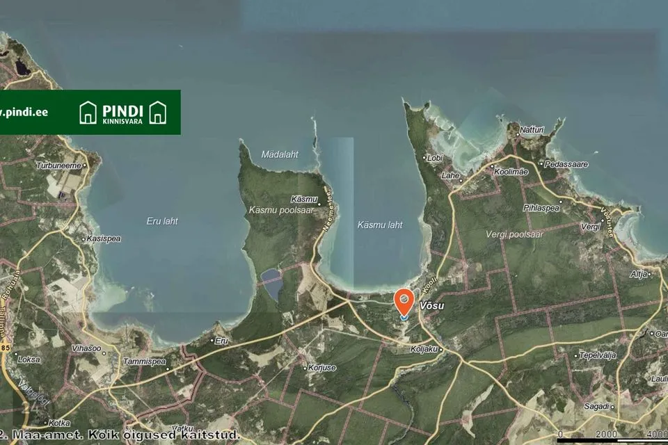 Ärimaa, 7107 m² Maa  -  Haljala vald, Võsu alevik - foto 2
