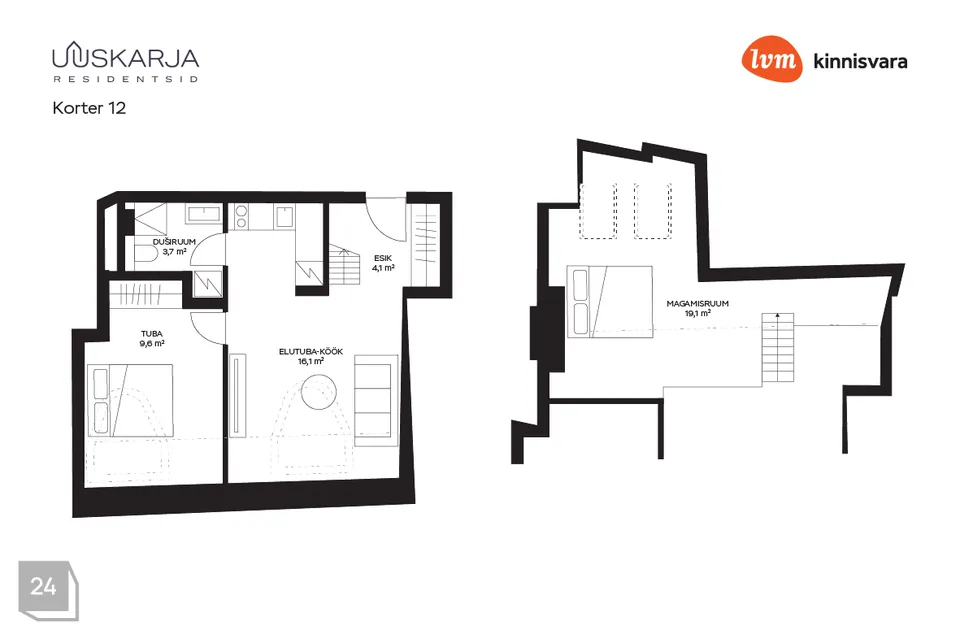 2-toaline Korter  -  Tallinn, Kesklinna linnaosa - foto 3