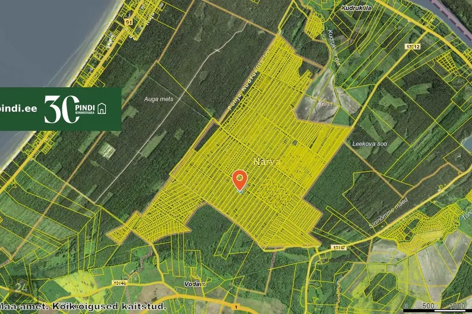 Elamumaa, 1183 m² Maa  -  Narva linn - foto 4