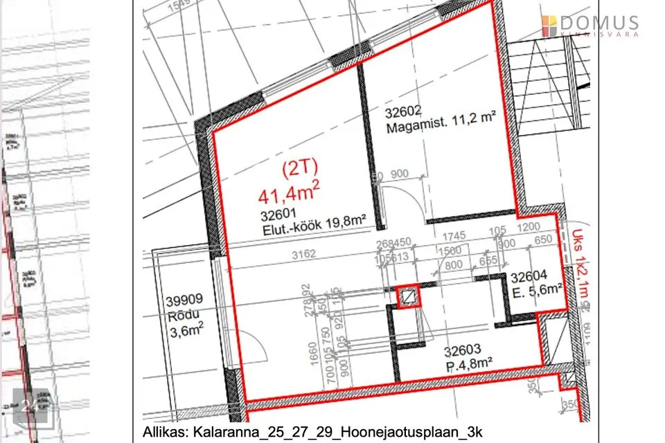 2-toaline Korter  -  Tallinn, Põhja-Tallinna linnaosa - foto 2
