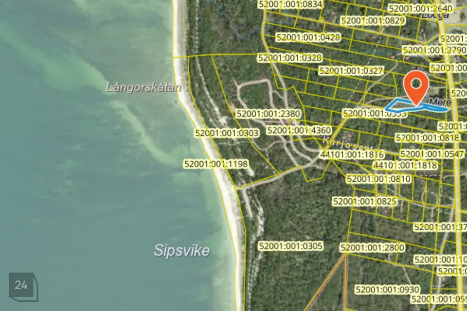 Земля жилой застройки, 4841 m² участок в Lääne-Nigula vald, Elbiku küla / Ölbäck