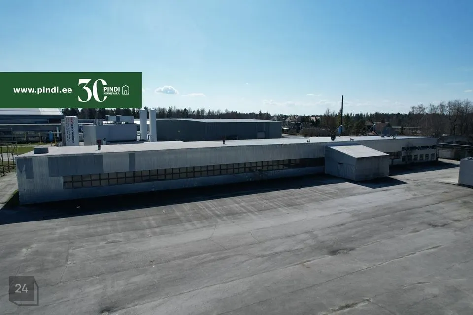 Tootmine, 4570 m² Äripind  -  Kehtna vald, Järvakandi alev