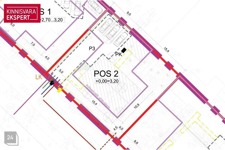 Elamumaa, 556 m² Maa  -  Pärnu linn, Pärnu linn - foto 4