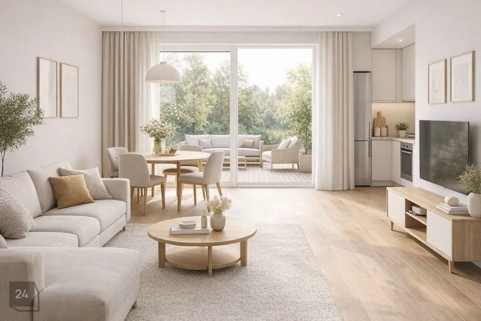 2-room apartment in Luunja vald, Luunja alevik