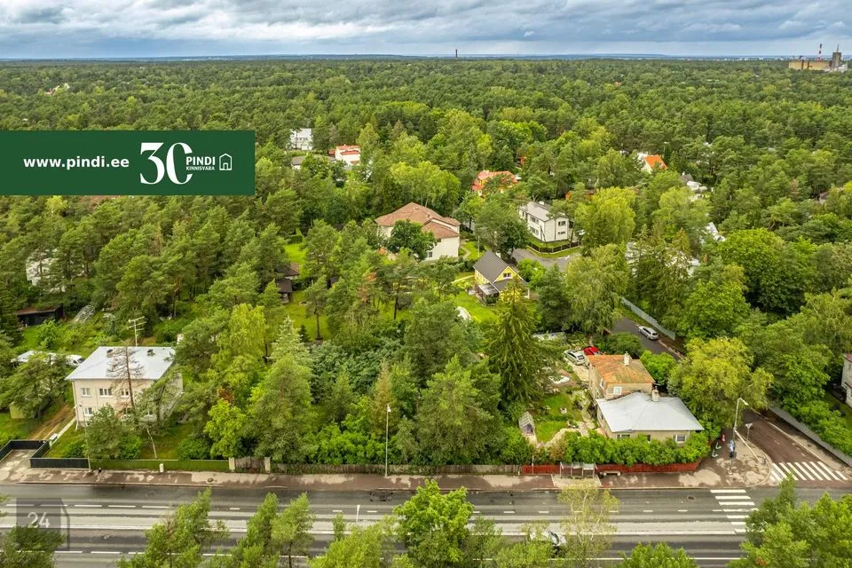 Elamumaa, 1246 m² Maa  -  Tallinn, Nõmme linnaosa