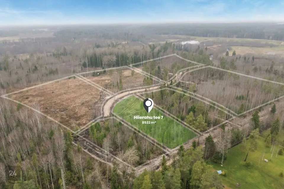 Земля жилой застройки, 8532 m² участок в Kose vald, Tuhala küla