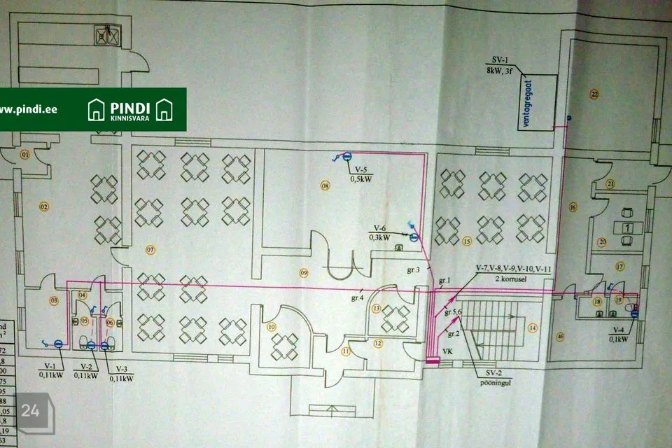 Mitme sihtotstarbega, 576 m² Äripind  -  Kohtla-Järve linn, Järve linnaosa - foto 3