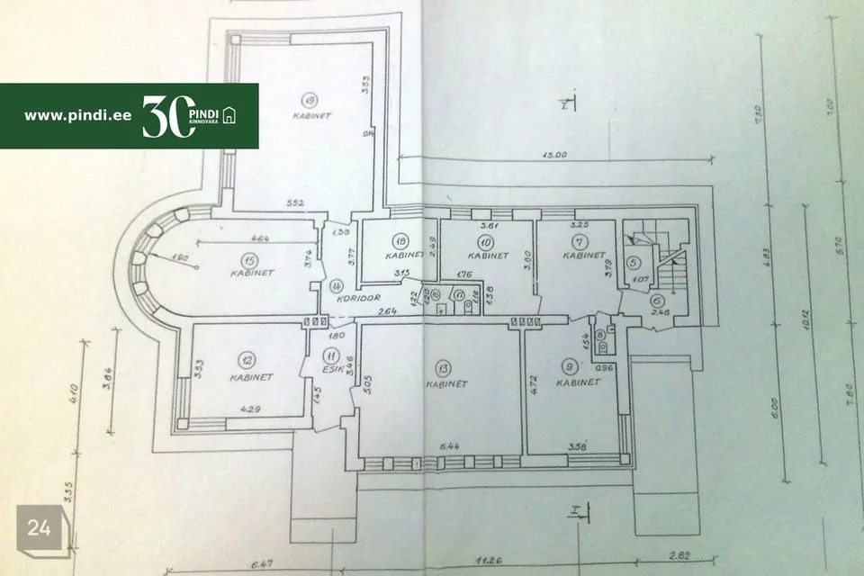 Büroo või Teenindus, 347 m² Äripind  -  Jõhvi vald, Jõhvi linn - foto 4