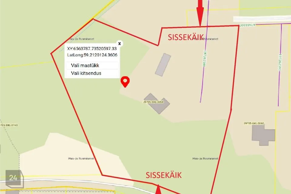 Maatulundusmaa, 6281 m² Maa  -  Saue vald, Laitse küla - foto 2