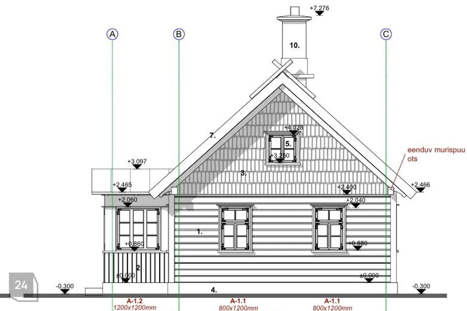 3-toaline Suvila  -  Saaremaa vald, Siiksaare küla - foto 5