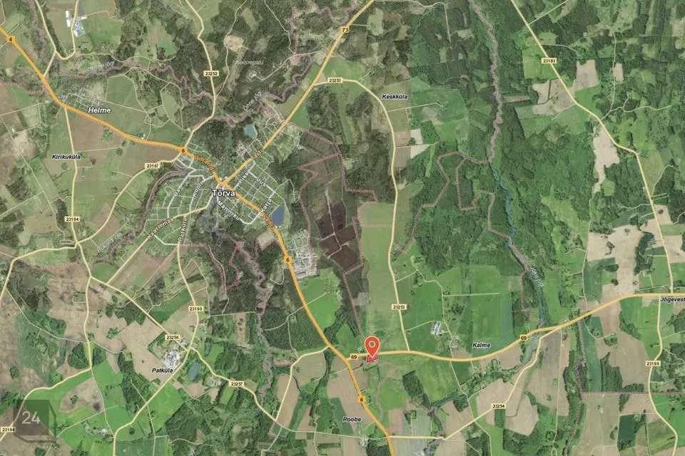 Maatulundusmaa, 11611 m² Maa  -  Tõrva vald, Roobe küla - foto 2