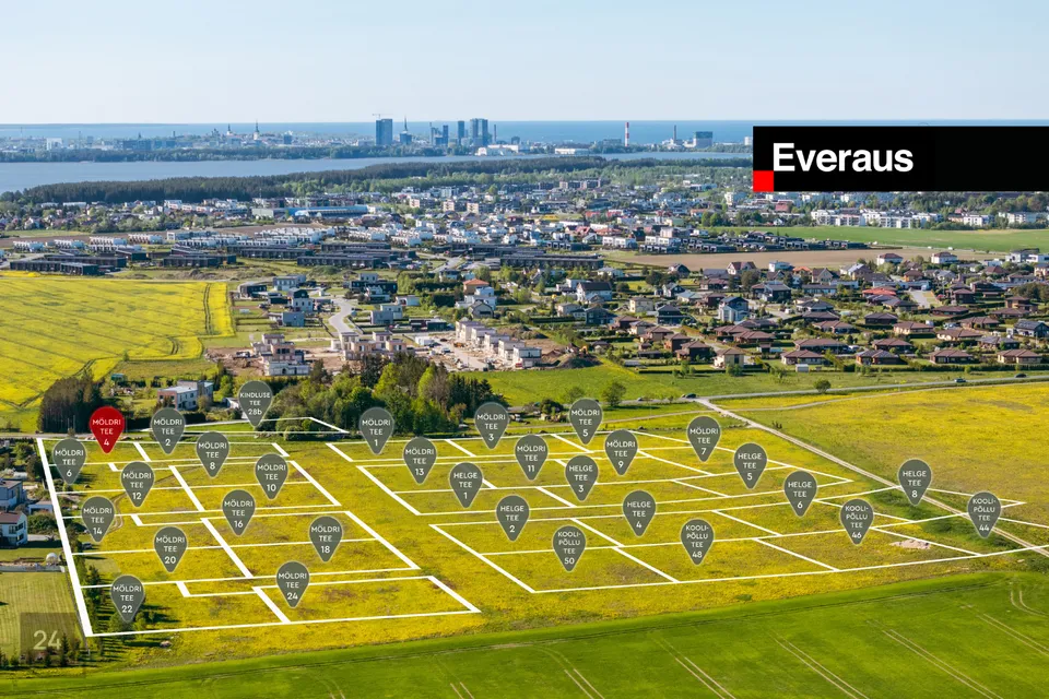 Residential land, 1535 m² land in Rae vald, Järveküla