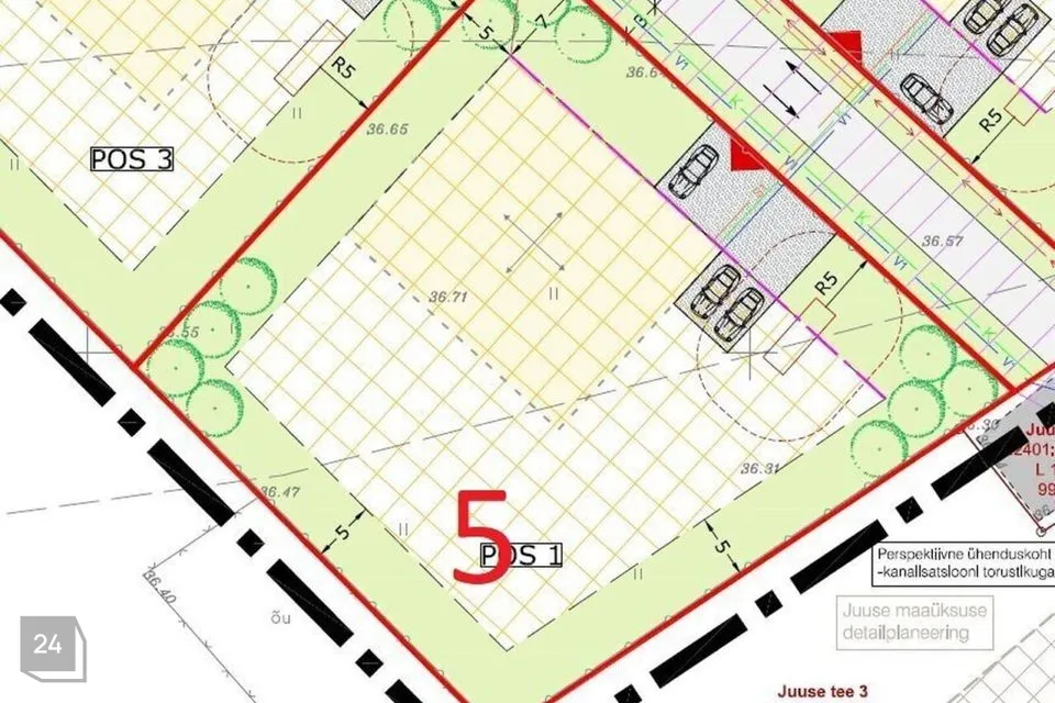 Земля жилой застройки, 2002 m² участок в Alutaguse vald, Kuru küla - фото 2