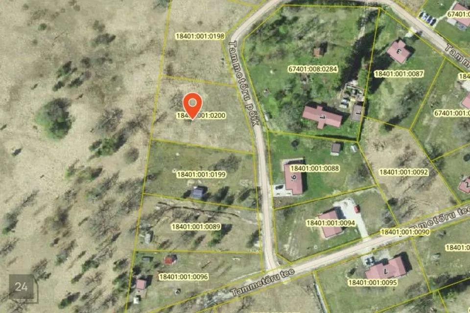 Земля жилой застройки, 2498 m² участок в Haapsalu linn, Herjava küla - фото 4