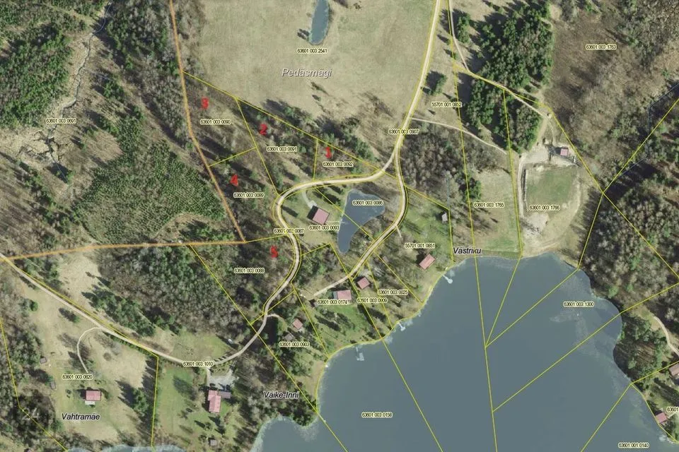 Elamumaa, 1531 m² Maa  -  Otepää vald, Vidrike küla - foto 2