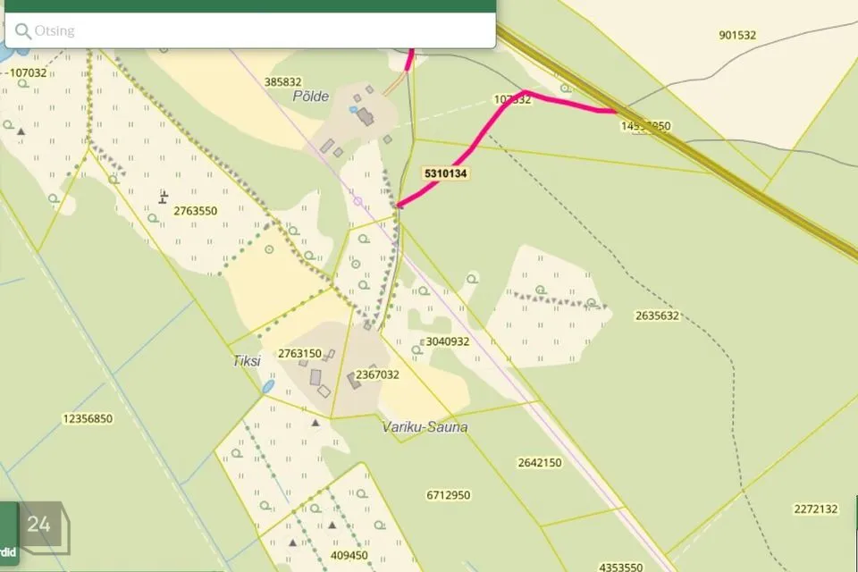 Земля жилой застройки, 14168 m² участок в Lääne-Nigula vald, Variku küla - фото 5