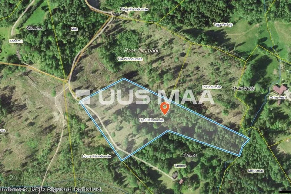 Maatulundusmaa, 24238 m² Maa - Otepää vald, Kaurutootsi küla
