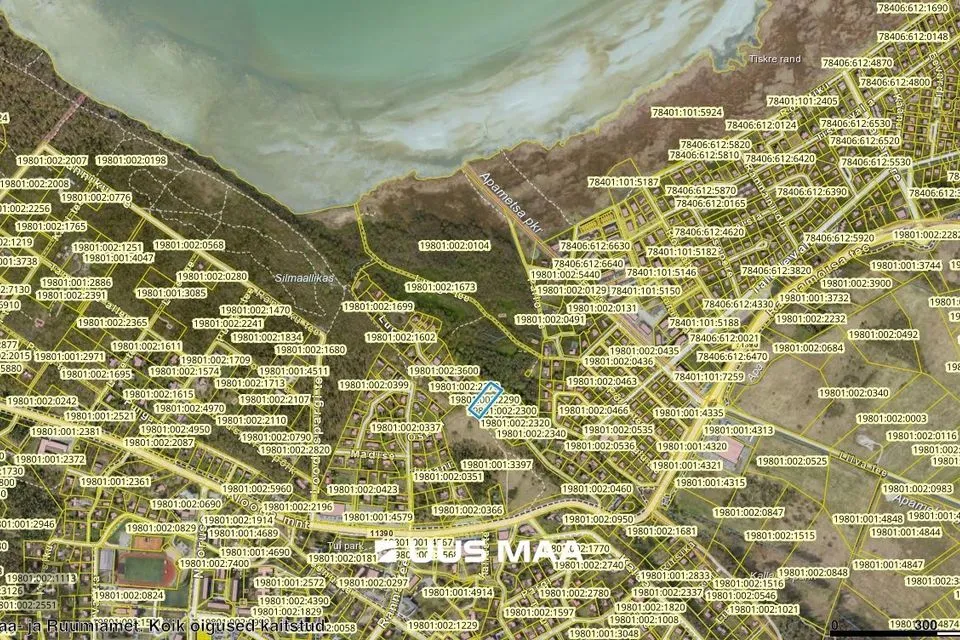 Земля жилой застройки, 3700 m² участок в Harku vald, Tabasalu alevik - фото 3