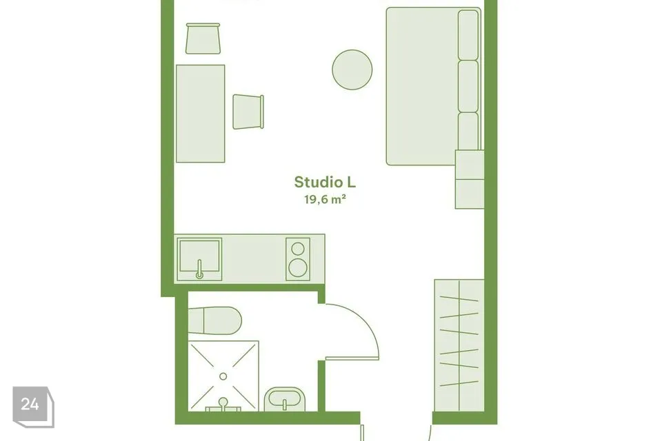 1-toaline Korter - Tallinn, Mustamäe linnaosa - foto 3