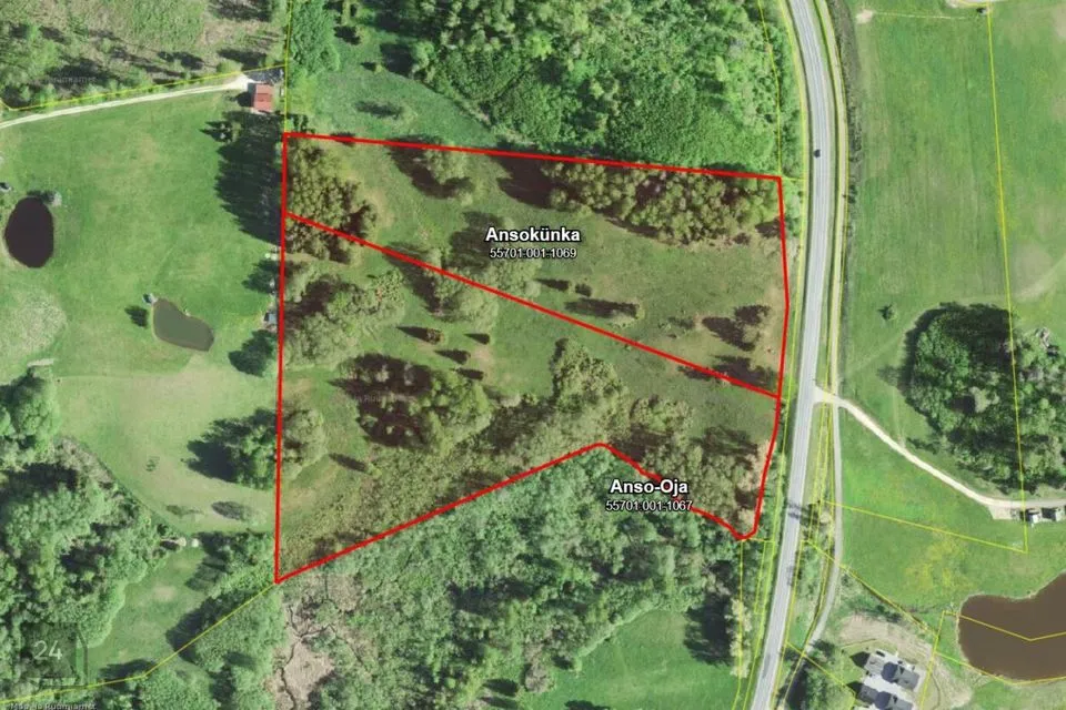 Maatulundusmaa, 54425 m² Maa  -  Otepää vald, Nüpli küla