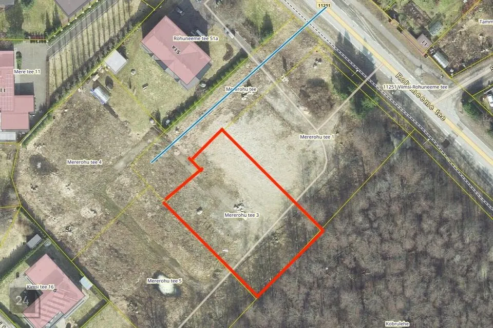 Elamumaa, 1801 m² Maa  -  Viimsi vald, Pringi küla - foto 2