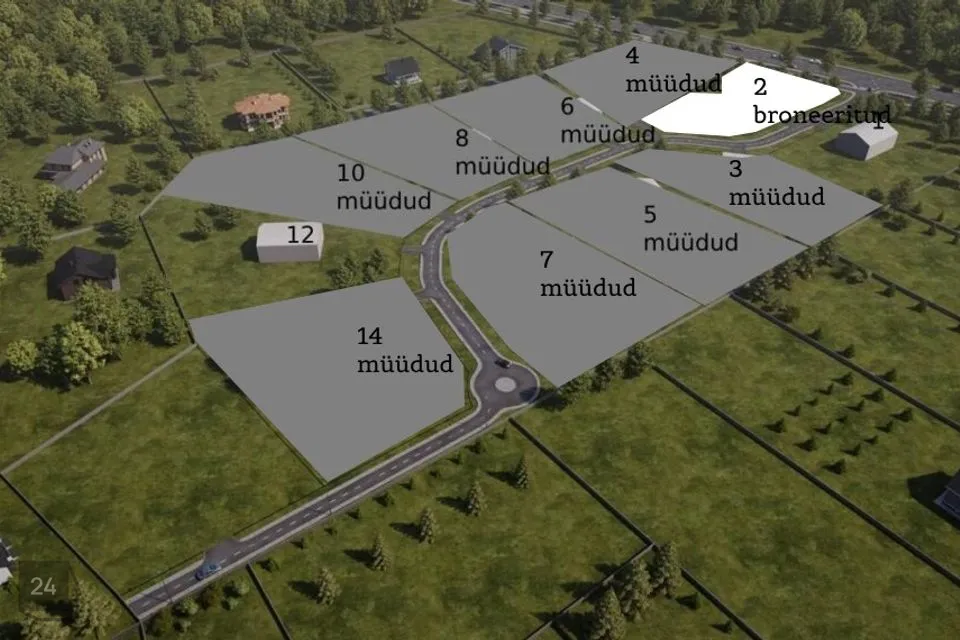 Elamumaa, 3651 m² Maa - Raasiku vald, Igavere küla - foto 2