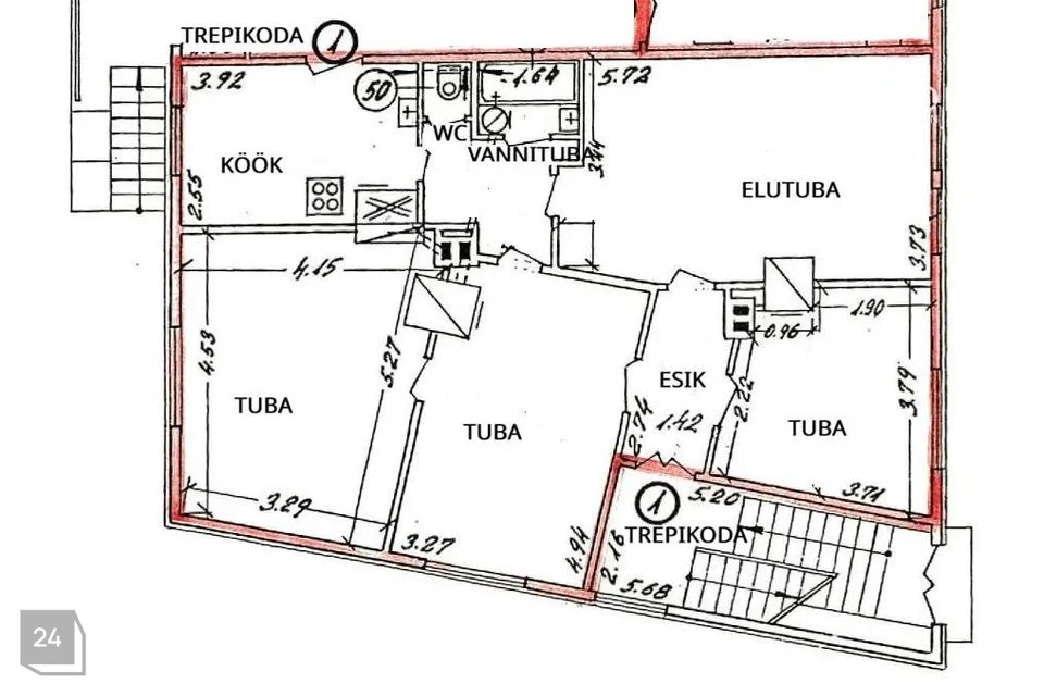 4-toaline Korter - Tallinn, Põhja-Tallinna linnaosa - foto 4