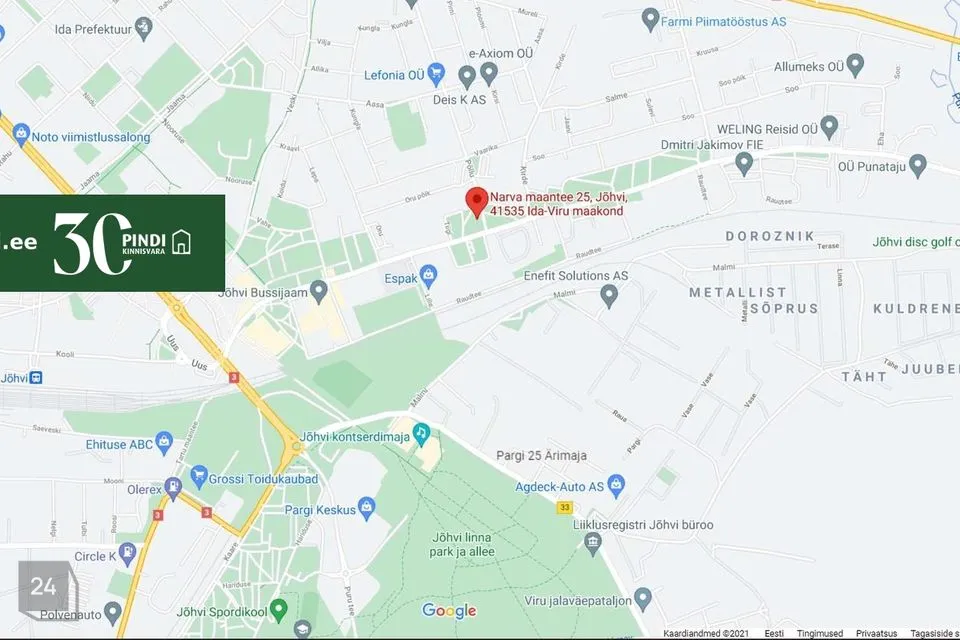 4-toaline Korter  -  Jõhvi vald, Jõhvi linn - foto 2