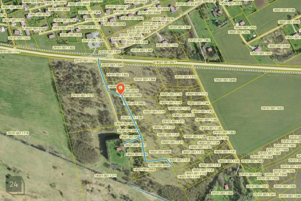 Elamumaa, 36371 m² Maa  -  Kastre vald, Haaslava küla - foto 2