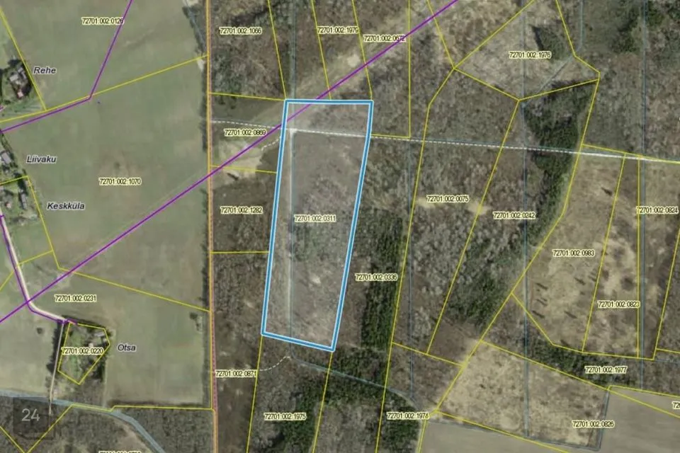 Maatulundusmaa, 92200 m² Maa  -  Saue vald, Vanamõisa küla - foto 3